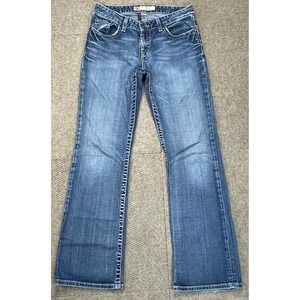 Buckle BKE Kate Stretch Embroidered Women's Jeans Size 28x31.5